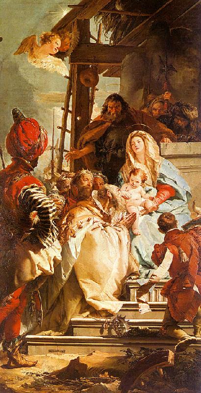 Giovanni Battista Tiepolo Mercury Appearing to Aeneas china oil painting image